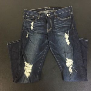 Flying monkey jeans size 27 distressed skinny